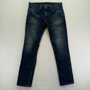 Levi Strauss‎ 511 Slim Fit Dark Wash Jeans Mens W33 L32